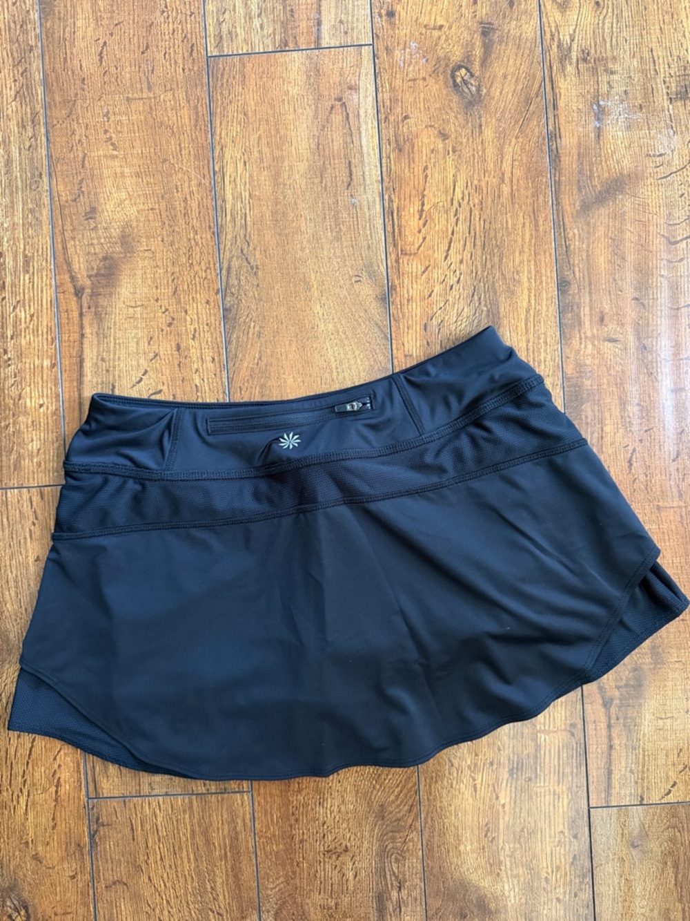 Athleta Black Athletic Mini Skort